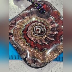 Handmade Swirl Pendant Necklace